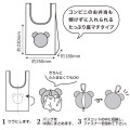 Japan Moomin Tetemo Eco Shopping Bag - Little My - 7