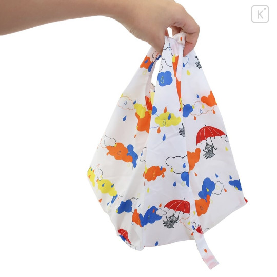 Japan Moomin Mini Eco Bag - Little My / Umbrella - 2