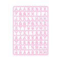Japan Sanrio Original Custom Alphabet Parts - Pink / Maipachirun - 1