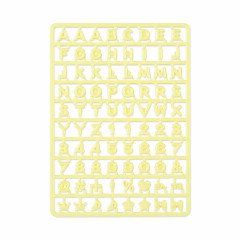 Japan Sanrio Original Custom Alphabet Parts - Yellow / Maipachirun