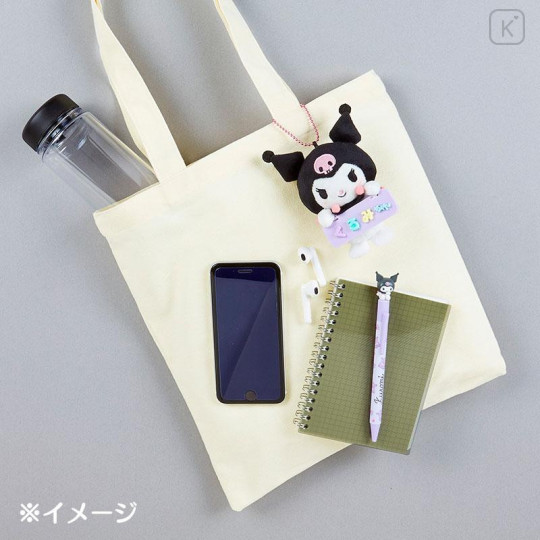 Japan Sanrio Original Mascot Holder - Kuromi / Maipachirun - 4