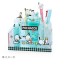 Japan Sanrio Acrylic Multi Stand - Pochacco / Check Design - 5