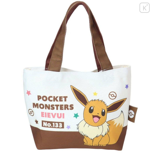 Japan Pokemon Mini Tote Bag - Eevee / No.133 - 1