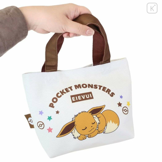 Japan Pokemon Mini Tote Bag - Eevee / No.133 - 2