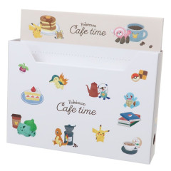 Japan Pokemon Memo & Box Case - Cafe Time / A