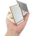 Japan Pokemon Standable Folding Mirror - Cafe Time / Beige - 2