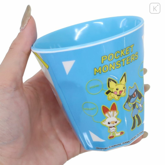 Japan Pokemon Melamine Tumbler - Pikachu / Lucario / Aceburn - 2