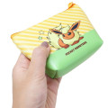 Japan Pokemon Triangular Small Pouch - Eevee Evolution : Flareon No.136 - 2