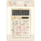 Japan San-X Solar Power Calculator - Rilakkuma : Smiling Happy For You Beige