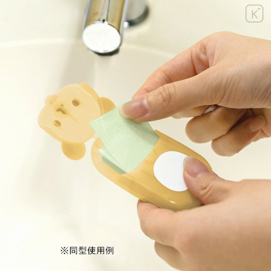 Japan San-X Fragrance Portable Soap Paper - Kiiroitori / Smiling Happy For You - 3