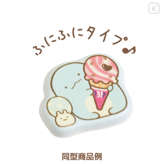 Japan San-X FuniFuni Bubble Sticker - Sumikko Gurashi / Baskin Robbins Ice-cream Serve - 2