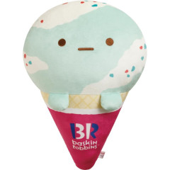 Japan San-X Chubby Plush Mochi Cushion Sumikko Gurashi - Tokage / Baskin Robbins Ice-cream