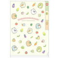 Japan San-X 3 Pockets A6 Index Holder - Sumikko Gurashi / Welcome Food - 1