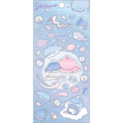 Japan San-X Seal Sticker - Jinbesan / Memories of Deep Sea Planetarium B