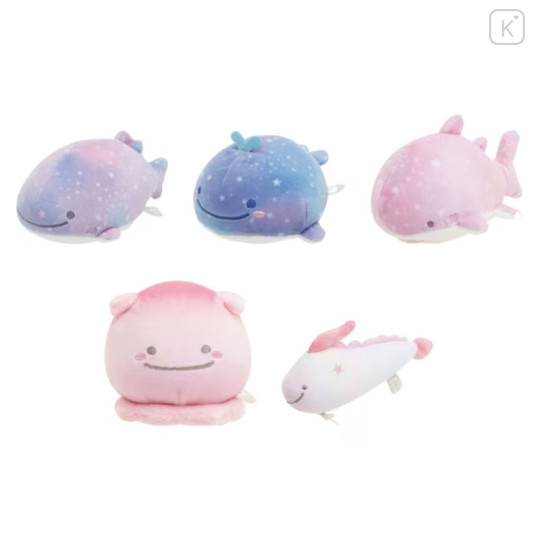 Japan San-X Tenori Plush (SS) 5pcs Set - Jinbesan / Memories of Deep Sea Planetarium - 1