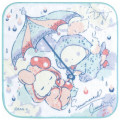 Japan San-X Mini Towel Handkerchief - Sentimental Circus / Rainbow in the Sky of Tears - 1