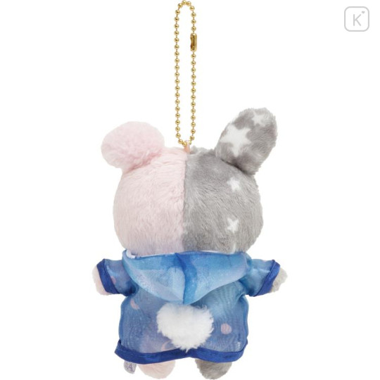 Japan San-X Keychain Plush - Sentimental Circus Spica : Rainbow in the Sky of Tears Raincoat - 2