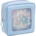 Japan San-X Square Cosmetics Pouch Set of 2 - Sentimental Circus / Rainbow in the Sky of Tears - 2