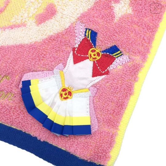 Japan Sailor Moon Towel Embroidery Handkerchief - Super Sailor Moon - 2