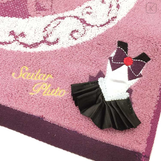 Japan Sailor Moon Embroidery Face Towel - Sailor Pluto - 2