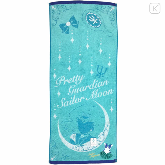 Japan Sailor Moon Embroidery Face Towel - Sailor Neptune - 1