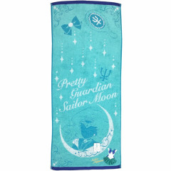 Japan Sailor Moon Embroidery Face Towel - Sailor Neptune