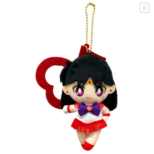 Japan Sailor Moon Ball Chain Mascot Felt Plush - Sailor Mars - 1