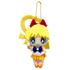 Japan Sailor Moon Ball Chain Mascot Felt Plush - Sailor Venus