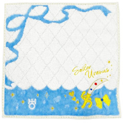 Japan Sailor Moon Mini Towel Embroidery Handkerchief - Sailor Uranus