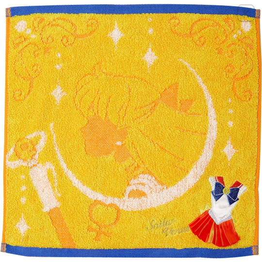 Japan Sailor Moon Towel Embroidery Handkerchief - Sailor Venus - 1