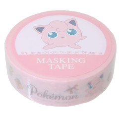 Japan Pokemon Washi Paper Masking Tape - Jigglypuff / Smile