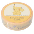 Japan Pokemon Washi Paper Masking Tape - Pikachu / Smile - 1