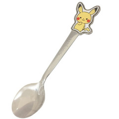 Japan Pokemon Stainless Spoon (S) - Pikachu