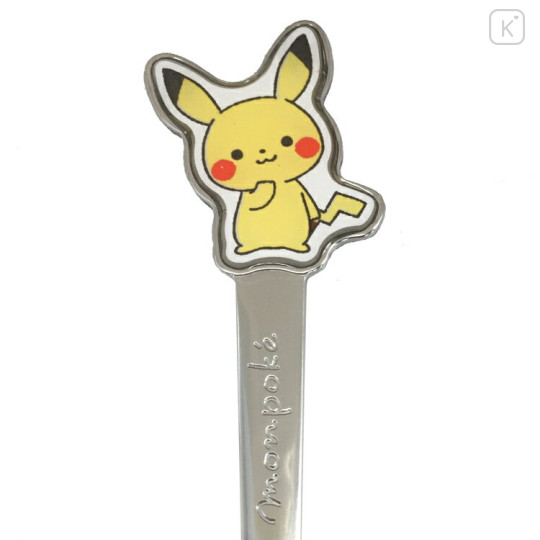 Japan Pokemon Stainless Spoon (S) - Pikachu - 2
