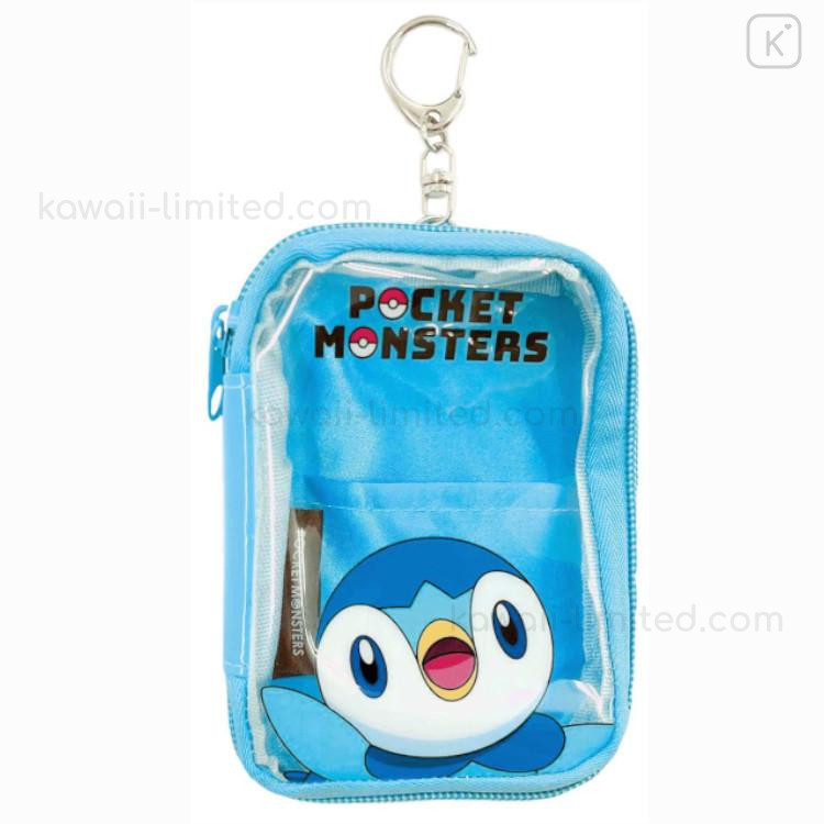 Japan Pokemon Pass Case Card Holder Clear Pouch - Piplup | Kawaii Limited Japan Pokemon Pass Case Card Holder Clear Pouch - Piplup | Kawaii Limited