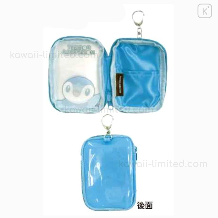 Japan Pokemon Pass Case Card Holder Clear Pouch - Piplup | Kawaii Limited