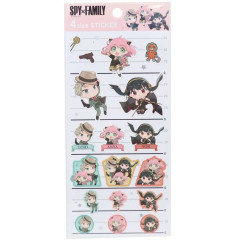 Japan Spy×Family 4 Size Sticker - Pink