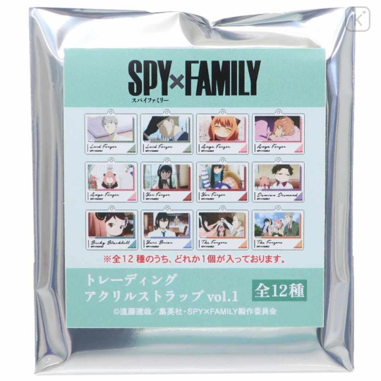 Japan Spy×Family Secret Acrylic Strap - Random Scene Vol 1. / Blind Box - 1