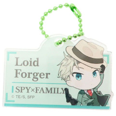Japan Spy×Family Keychain Acrylic Clip - Loid / Light Green