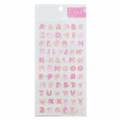 Japan Sanrio Moji Sticker - Melody / English Alphabet - 1