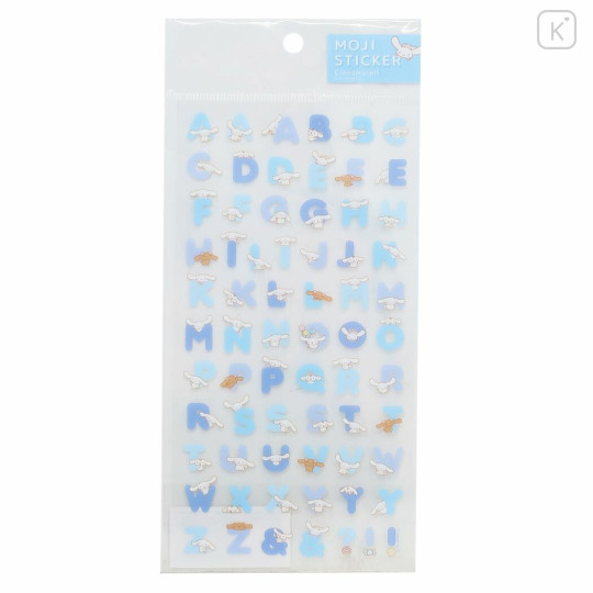 Japan Sanrio Moji Sticker - Cinnamoroll / English Alphabet - 1