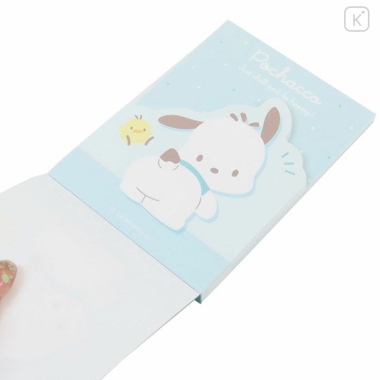 Japan Sanrio Mini Notepad - Pochacco / Butt - 2