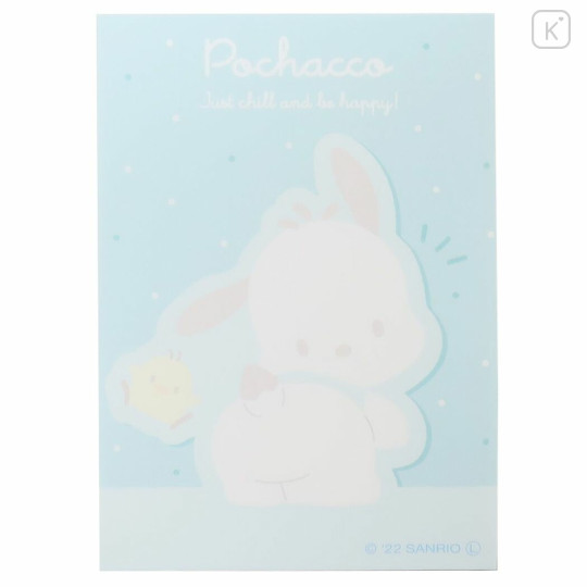 Japan Sanrio Mini Notepad - Pochacco / Butt - 3
