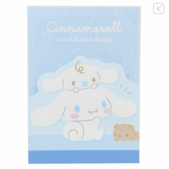Japan Sanrio Mini Notepad - Cinnamoroll / Milk - 1