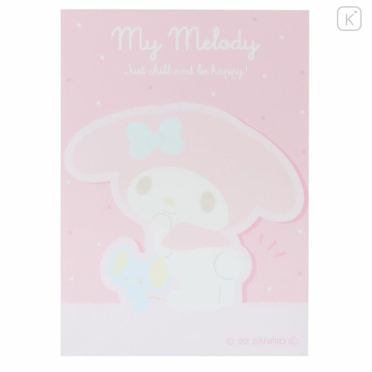 Japan Sanrio Mini Notepad - Melody / Butt - 3