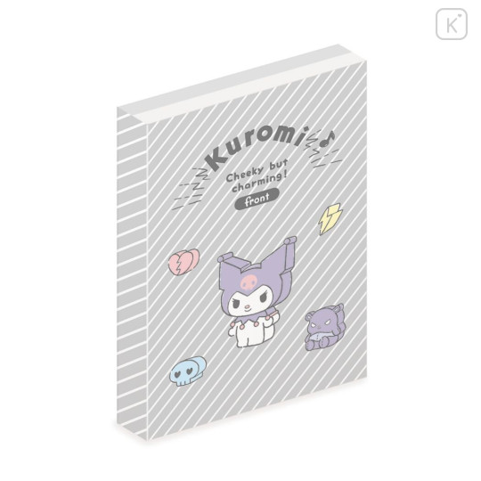Japan Sanrio Mini Notepad - Kuromi 3D - 1