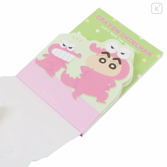 Japan Crayon Shin-chan Mini Notepad - Choco Biscuit - 2