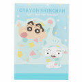 Japan Crayon Shin-chan Mini Notepad - Pajama Shin-chan & Shiro - 1