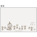 Japan Moomin Memo & Box - Little My / Red - 4