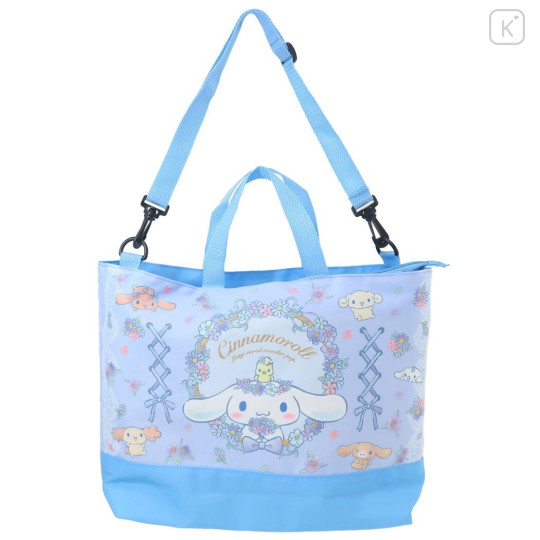 Japan Sanrio 2 Way Shoulder Bag / Hand Bag - Cinnamoroll / Flora ...